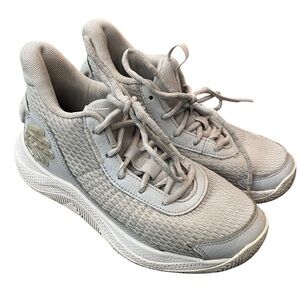 Under Armour Curry 3Z7 GS 'Halo Grey / White Clay” 3026623-101 Youth 5Y